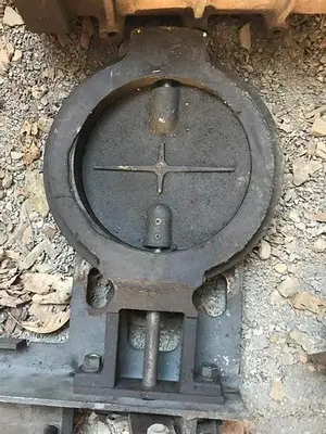 Used AFTERMARKET BUTTERFLY VALVE & CYLINDER ASSEMBLY - QJ 86-468-C1 Air Compressor Parts Pennsylvania US | East West Machinery & Drilling #1415510