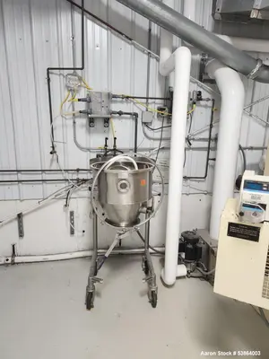 Used GLATT CPCG 5 Fluid Bed Dryers Illinois US | Aaron Equipment #84880