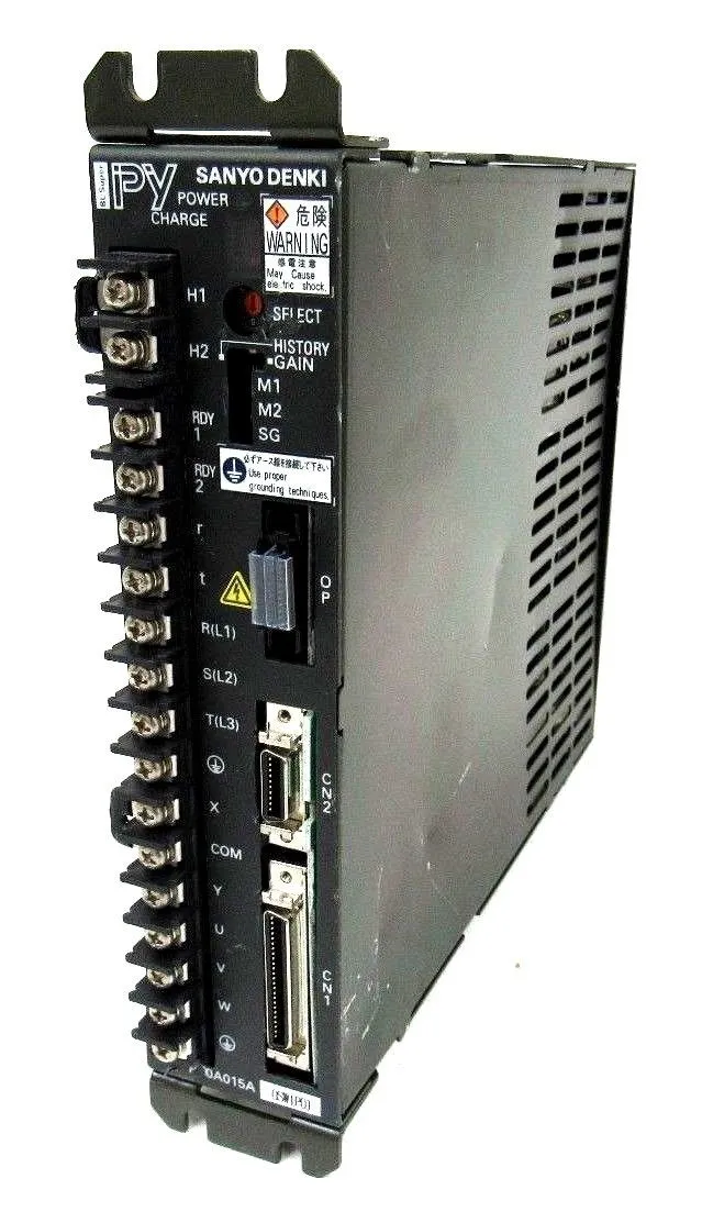 USED SANYO DENKI PY0A015A0SW1P01 SERVO AMPLIFIER
