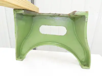 Moak Vintage Cast Iron Coffee Table Base Legs 16-3/4" Antique Planer 3 Leg Set