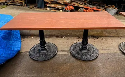 Ornimental Iron Table Bases