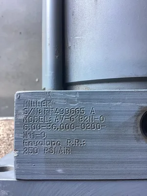 Miller Pneumatic Cylinder AV-61B2N 06.00-36.000-0200 Air-NOS