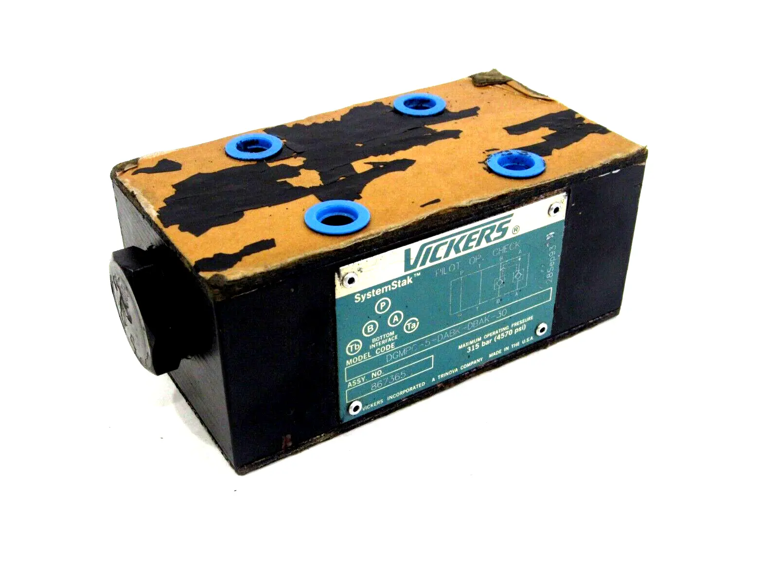 NEW VICKERS DGMPC-5-DABK-DBAK-30J CHECK VALVE DGMPC5DABKDBAK30J