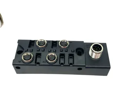 Used Balluff Junction Block 4x M8x1-Female, 3-pin BPI 4M303P-5K-B0-SM48T PLC Processors Michigan US | Maverick Industrial Sales #1389155