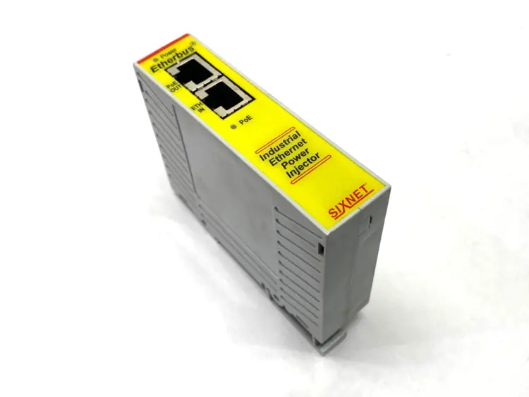 Used Red Lion Etherbus PoE Industrial Ethernet Power Injector Misc Networking Equipment Michigan US | Maverick Industrial Sales #1393539
