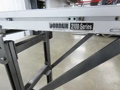 Dorner 2100 Series Belt Conveyor 15"x 95"L Variable Speed Drive 115V 135FPM