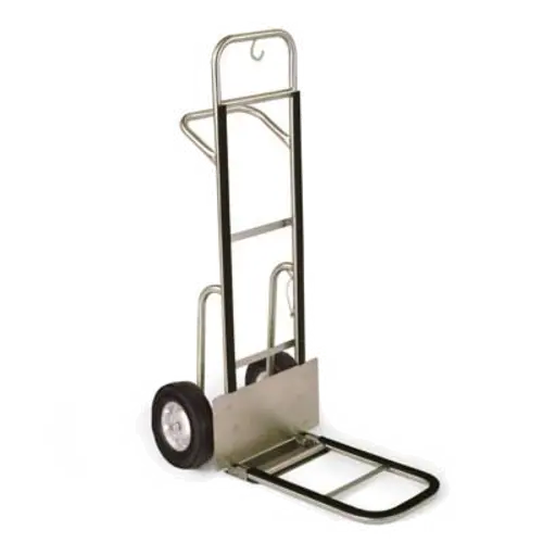 Forbes Industries Standard Bellman's Handtruck w/ 24" Dropnose - Brushed Steel (1560-B)