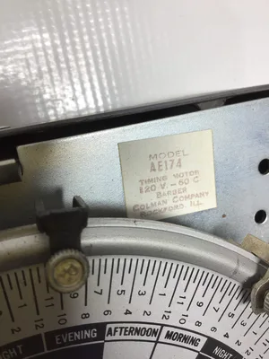 Barber Coleman AE174 Dial Timer Control Box 120V