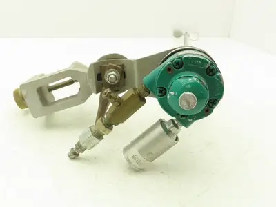 Lightnin G1U05A Clamp Tank Mixer 20" Impeller 2-Blade Gast Air Motor 1AM-NCC-88