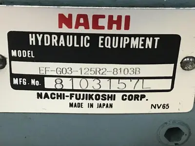 USED NACHI EF-G03-125R2-8103B