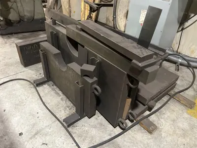 400 TON MILLHOFF ROLLING FRAME HYDRAULIC STRAIGHTENING PRESS: YOBRO #24002