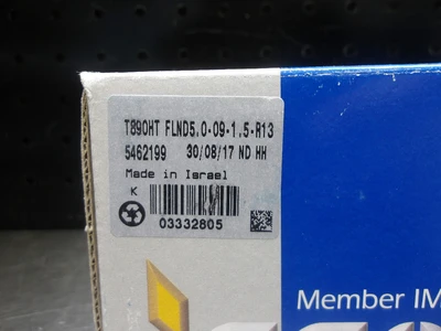 Iscar 5" Coolant Thru Indexable Facemill 1.5" Arbor T890HT FLND5.0-09-1.0-R13 (LOC2362)