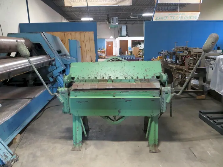 Used CHICAGO DREIS & KRUMP _UNKNOWN_ Box & Pan Brakes including Finger New York US | Federal Equipment #205054