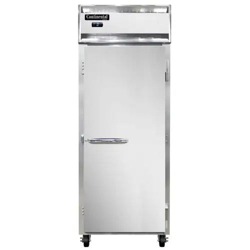 Continental 1FEN 28 1/2" One Section Reach In Freezer, (1) Right Hinge Solid Door, 115v