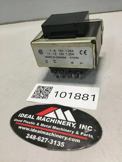 Used HAMMOND 185C20 Transformers Michigan US | Ideal Machinery #706019