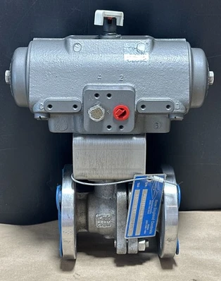 NEW ASSEMBLY W/OUT POSITIONER- Hytork-71 Actuator + AVCO CL150 1” Valve 316SS
