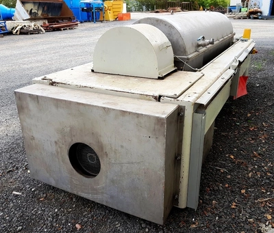 Humboldt CP-3044 decanter centrifuge, 316L SS.