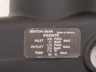Boston Gear EN42470 Air Pressure Regulator 5-125 PSI 1-1/4" NPT