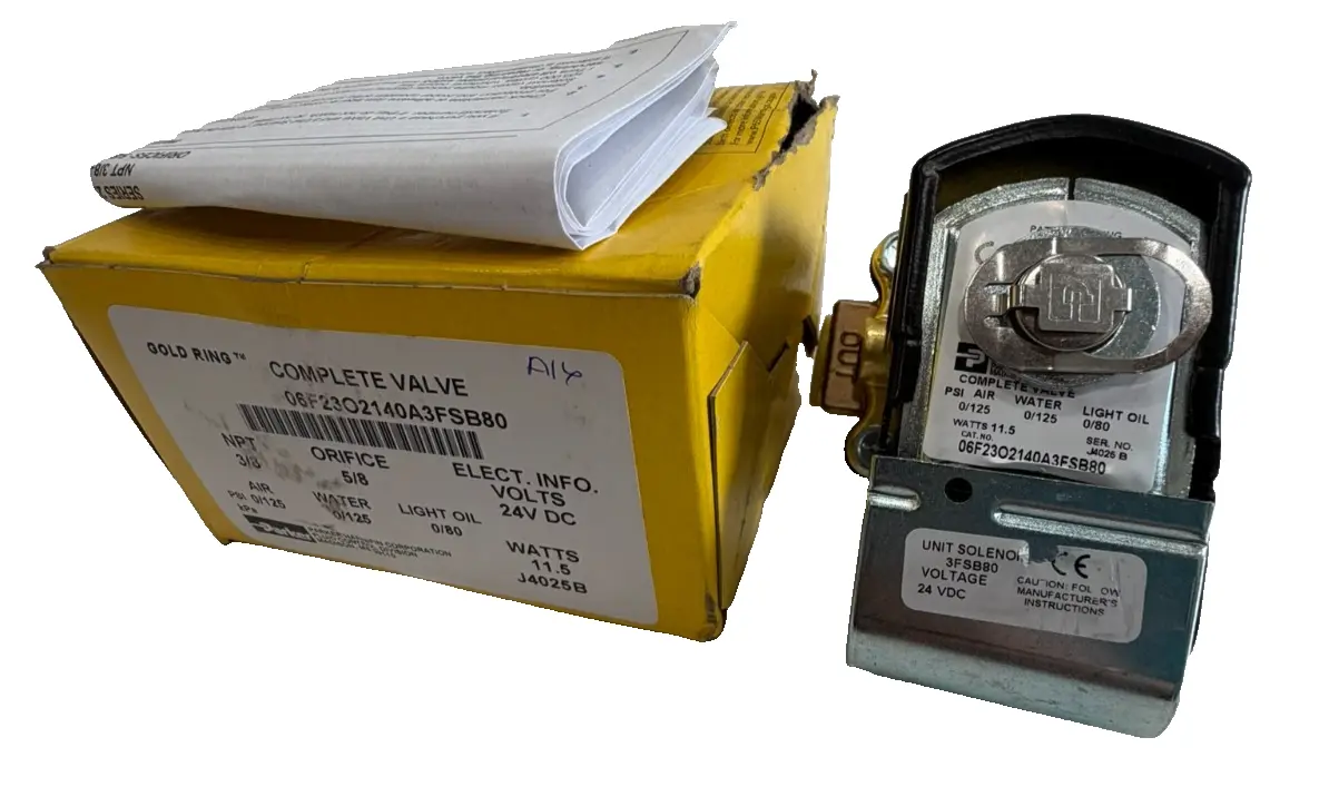 NEW PARKER 06F23O2140A3FSB80 VALVE 24VDC