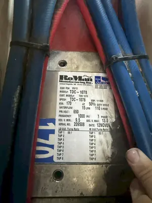 Used TJ SNOW 170 KVA Spot Welders Ohio US | G-2000, Inc. #1264792
