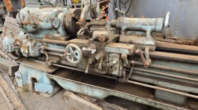 20" x 120" Boye & Emmes MT Co., vintage lathe