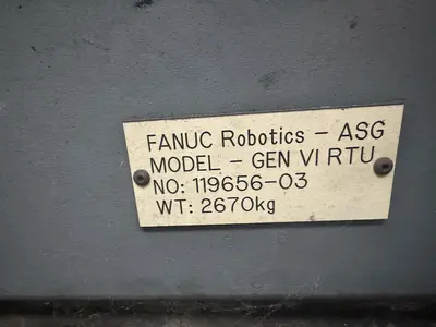 Used FANUC GEN VI RTU Robots Michigan US | RAB Industries, Inc. #218756
