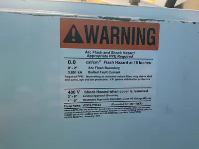 Used _UNKNOWN_ _UNKNOWN_ Heated Platen Hydraulic Press Ohio US | HGR 24 #1572188