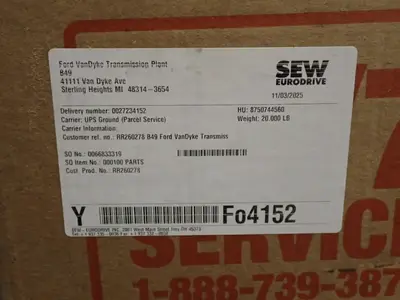 Used SEW EURODRIVE SA47/T DT71D4 Motors (misc) Ohio US | HGR 24 #1048225