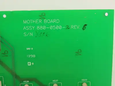 Rofin Sinar 880-0500-2 Rev 8 Motherboard Assembly Back Plane Module Chassis Rack