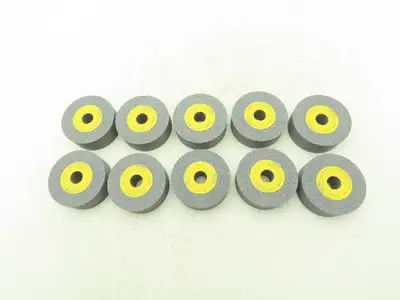 Norton 53A80-KVBE Grinding Wheel 8120rpm 4x1.5x.875" Lot of 10
