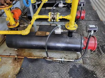 USED 2007 CHAMCO INDUSTRIES MINI AIR HEATER DIESEL FUEL PUMP MODULE
