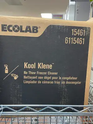 New | in-Stock Ecolab New Ecolab® Kool Klene No Thaw Commercial Freezer Refrigerator Cleaner - 4gal/Case Multisurface Cleaners Illinois US | Falcon Restaurant Supply #1376087