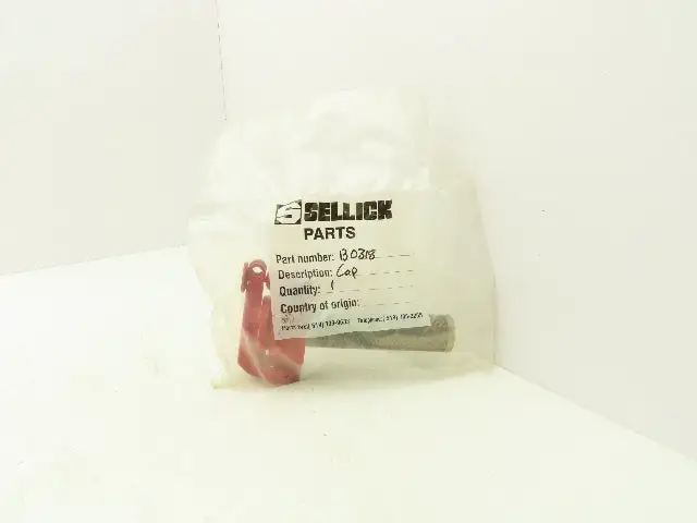 Sellick SEL-130318 Forklift Cap with strainer