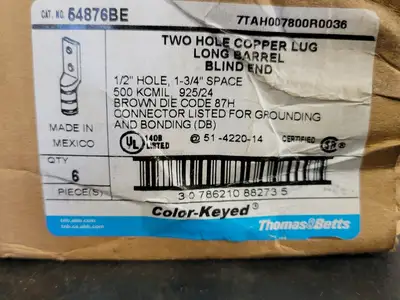 NEW THOMAS BETTS 54876BE