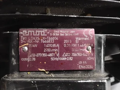 KARL KLEIN VENTILATORENBAU DNG 3-10D/S5 BLOWER FAN | ESS Industrial Equipment Sales (5)