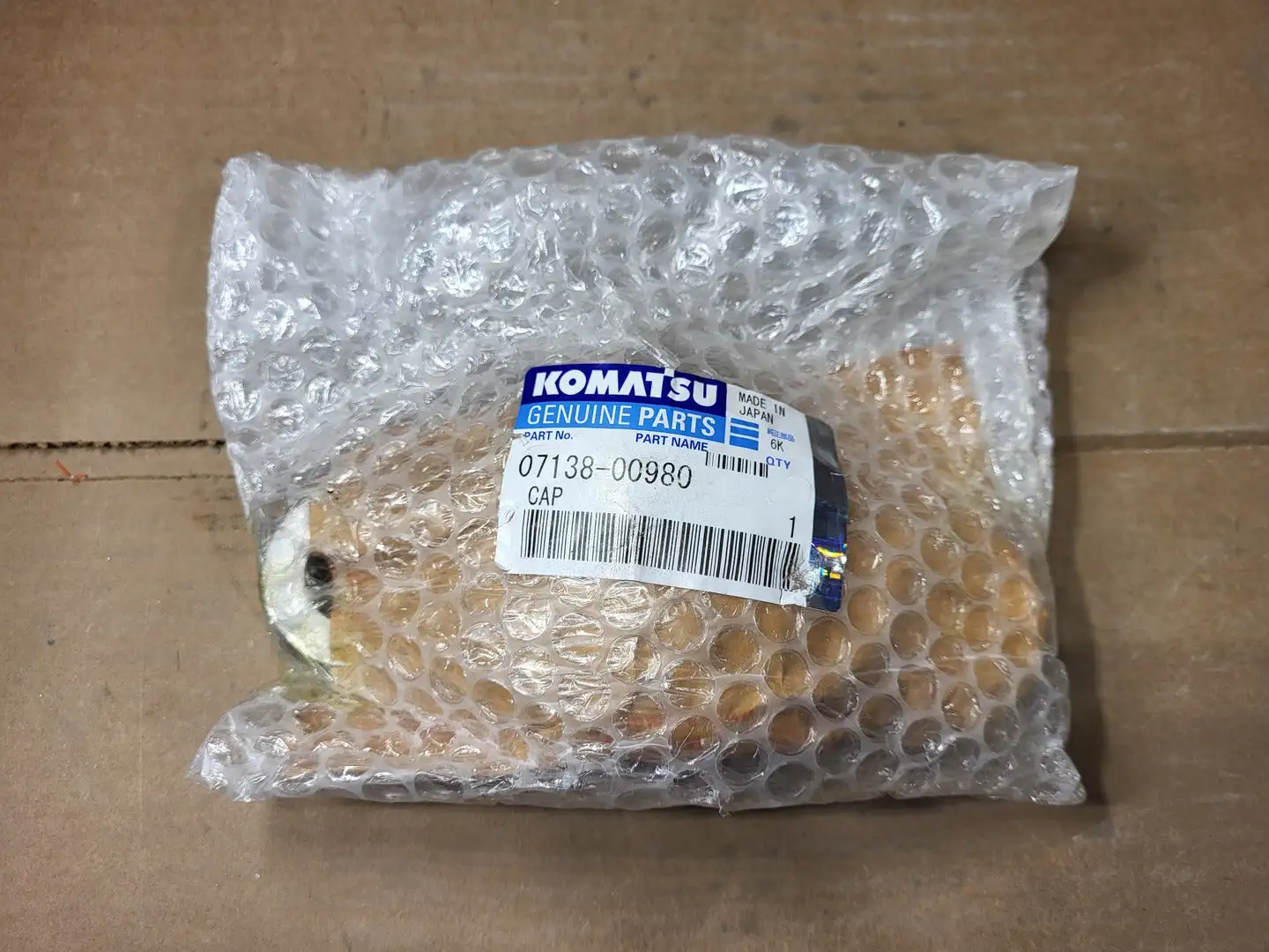 NEW KOMATSU 07138-00980