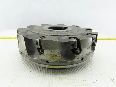 Dijet SMC75010-10449 7-1/2" Indexable Face Shell Mill Cutter 2" Arbor 10 Flute