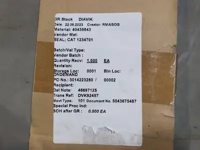 NEW CATERPILLAR 123-4701