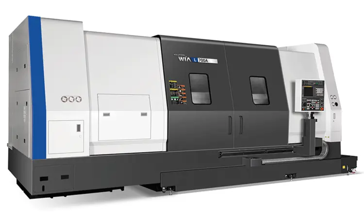 New | Build-to-Order HYUNDAI WIA CNC MACHINE TOOLS L700MA CNC Lathes Texas US | Hillary Machinery #59182