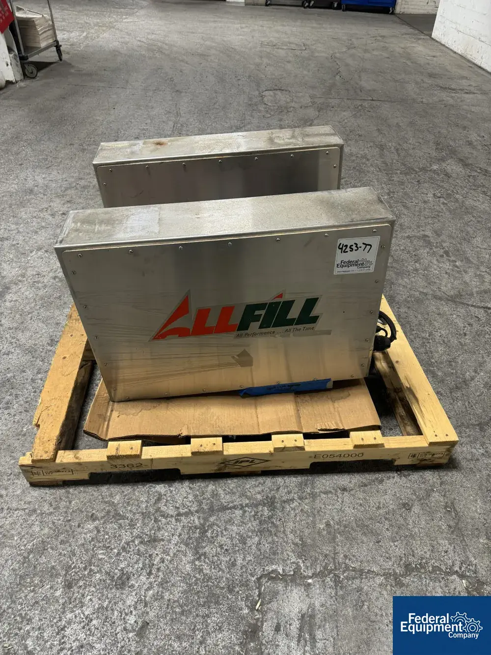 USED All-Fill Spare Set of Auger Drives for AllFill Model TTHASV-600