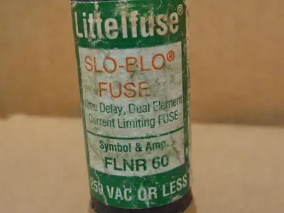 USED LITTELFUSE FLNR-60