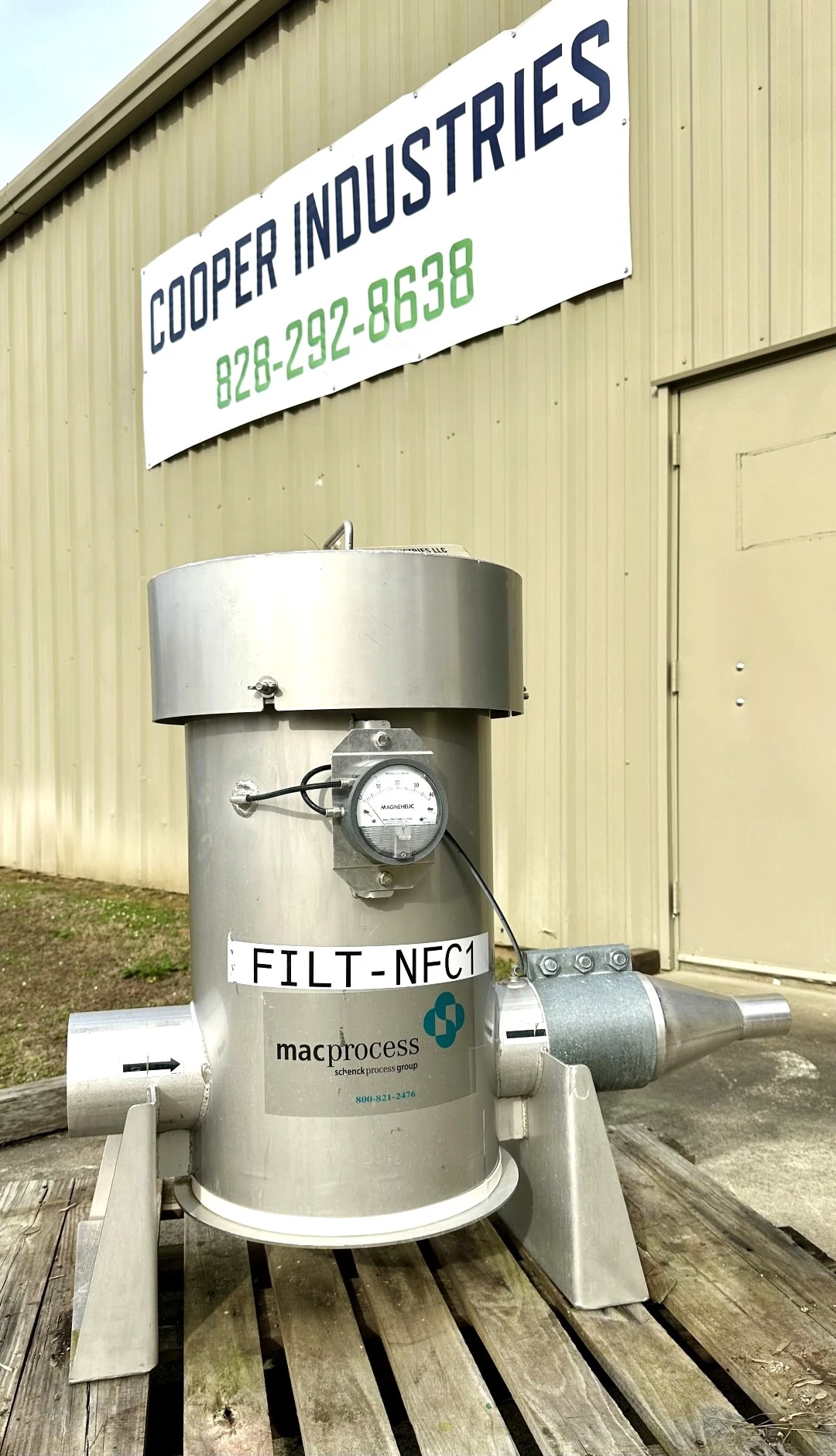 Used _UNKNOWN_ _UNKNOWN_ Pneumatic Conveyors West Virginia US | Cooper Industries #1409130