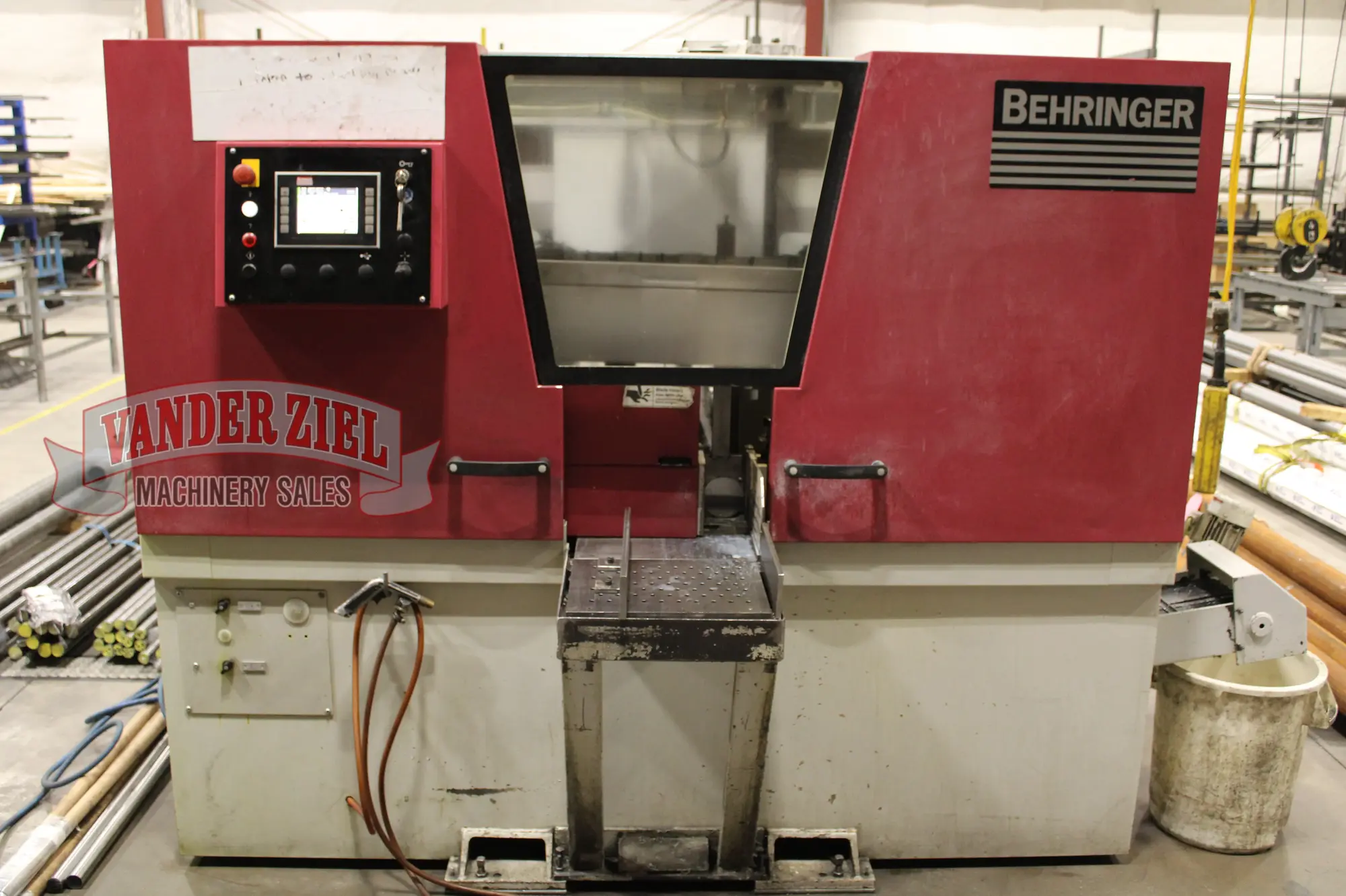 Behringer HBE321A Dynamic Horizontal Bandsaw, 13.8 x 12.6 in Capacity
