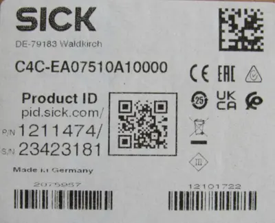 NEW SICK 1211474 LIGHT CURTAIN SET 1211473 C4C-EA07510A10000 C4C-SA07510A10000