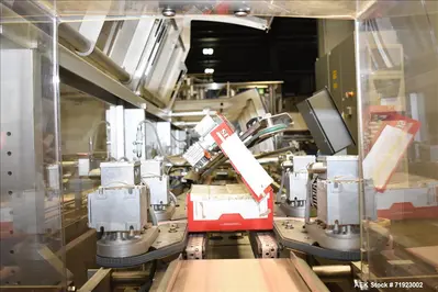 Used BOSCH TTF Cartoner Trisealer - Triseal Carton Former Illinois US | Aaron Equipment #86999
