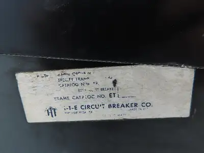 ITE ET Circuit Breaker 300A 600V JKL Frame