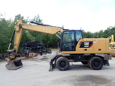 Used 2017 CATERPILLAR M320F Wheel Excavators Massachusetts US | Brookside Equipment Sales #1422124