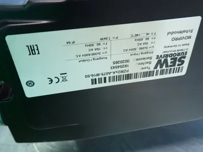 NEW SEW SERVODRIVE PHC21AA075M1E31A00