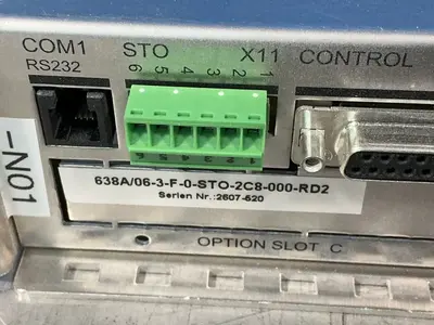 Used PARKER 638A/063F0STO2C8000RD2 Servo Drives Ohio US | HGR 24 #1572148