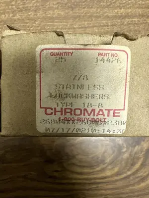 New | in-Stock CHROMATE _UNKNOWN_ Misc Fasteners Ohio US | Surplus Asset Holdings #1209305